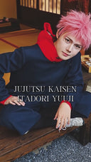 Costume de Cosplay Jujutsu Kaisen Itadori Yuji