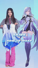 Genshin Impact Skirk Cosplay Costume